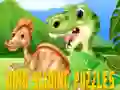 Игра Пазлы с динозаврами онлайн