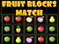 Игра Фруктовый матч блоков онлайн