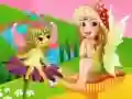 Игра Симпатичная мозаика принцесс онлайн