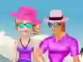 Игра Пара в отпуске на Гавайях онлайн
