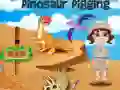 Игра Рытье динозавра онлайн