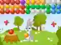 Игра Кролик стреляет по пузырям онлайн