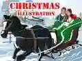 Игра Рождественская иллюстрация онлайн