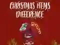 Игра Рождественские изделия: Различия онлайн