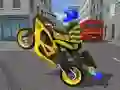 Police Motorbike Race Simulator