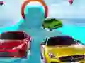 Игра Водные автомобильные гонки онлайн Игра Водные автомобильные гонки онлайн