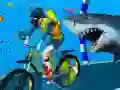 Under Water Bicycle Racing