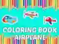 Coloring Book Airplane