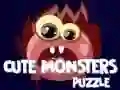 Игра Пазл Симпатичные Монстры онлайн
