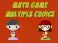 Игра Математическая игра множественный выбор онлайн