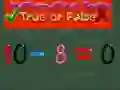 Math Tasks True or False