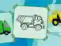 Truck Coloring Book