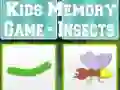 Kids Memory game - Insects