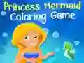Игра Раскраска принцесса русалка онлайн Игра Раскраска принцесса русалка онлайн