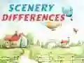 Игра Фэнтезийные пейзажи: Различия онлайн