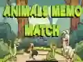 Animals Memo Match