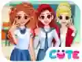 Игра Лучшие подруги: Принцесса возвращается в школу онлайн