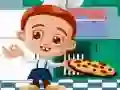 Игра Дети повара готовят Пазл онлайн Игра Дети повара готовят Пазл онлайн
