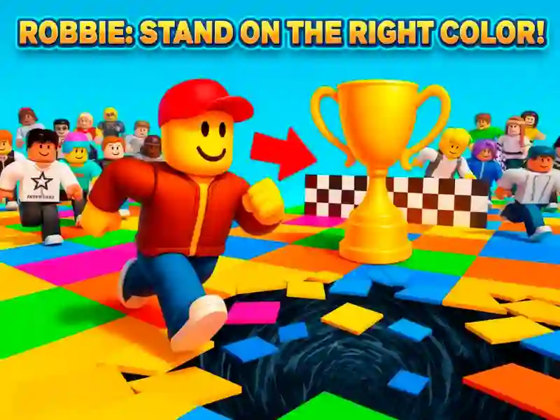 Robbie: Stand on the Right Color!