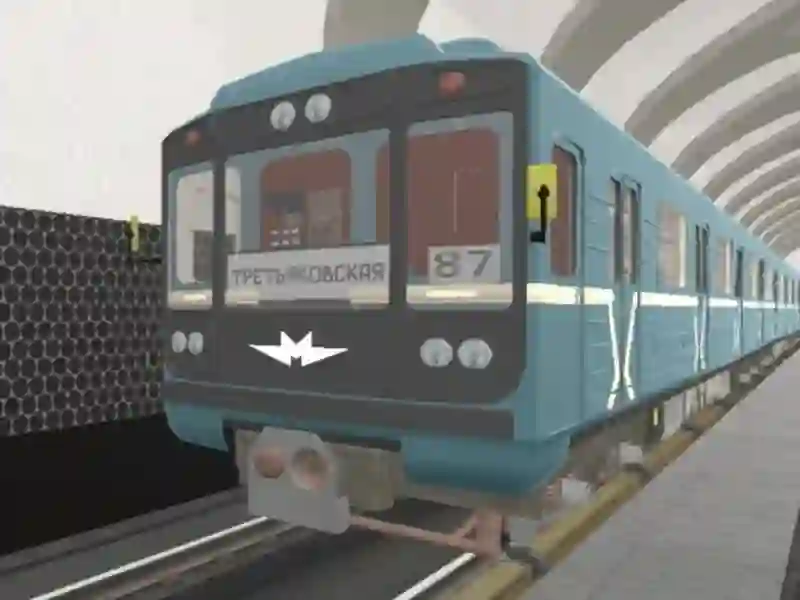 Игра Водитель метро 3D онлайн Игра Водитель метро 3D онлайн