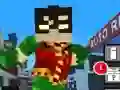 Игра  Юные титаны вперёд: Майнкрафт подростковый бегун 3d онлайн Игра  Юные титаны вперёд: Майнкрафт подростковый бегун 3d онлайн