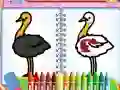 Coloring Birds Game