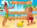Игра Пляжный волейбол Пазл онлайн Игра Пляжный волейбол Пазл онлайн