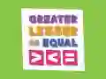 Игра Больше, меньше или равно онлайн