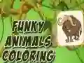 Funky Animals Coloring