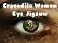 Игра Женский глаз крокодила Пазл онлайн