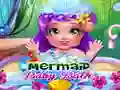 Игра Малышка Русалочка купается онлайн