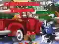 Christmas Trucks Hidden Gifts