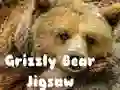 Игра Пазл с медведем гризли онлайн