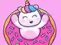Игра Милый радужный единорожка Пазлы онлайн