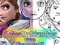 Color By Number With Frozen II