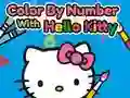 Color By Number With Hello Kitty
