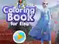 Coloring Book For Elsa