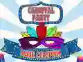 Carnival Party Mask Coloring