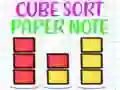 Игра Сортировка кубов в тетради онлайн