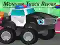 Игра Ремонт грузовиков-монстров онлайн