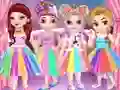 Игра Малышки принцессы: Вечеринка в стиле единорогов онлайн