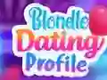 Игра Профиль знакомств Блондинки онлайн