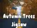 Игра Пазл Осенние деревья онлайн