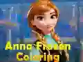 Anna Frozen Coloring