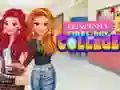 Игра Принцессы первый день в колледже онлайн Игра Принцессы первый день в колледже онлайн