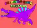 Coloring Book Dinosaurs
