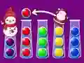 Игра Рождественская сортировка шариков онлайн