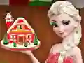 Xmas Gingerbread House Cake