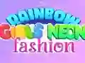 Игра Радужные девушки: Неоновая мода онлайн