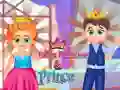 Игра Малышка принцесса и принц онлайн Игра Малышка принцесса и принц онлайн